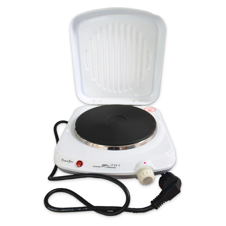 Plita pe gaz, Electrolux, EGS6424K, Negru