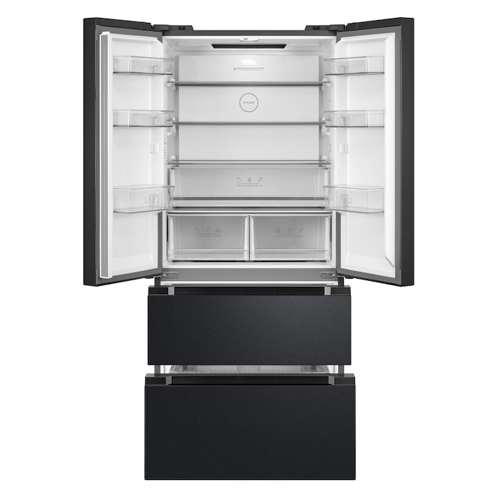 Gaba GMR-516DXE Frigider cu uși franceze No Frost 516 L inox închis