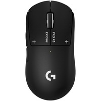 Mouse gaming wireless Logitech PRO X3 Superstrike, 48000 DPI, Negru