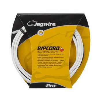 Kit cablu frana Jagwire Ripcord Pro alb Kit cablu frana Jagwire Ripcord Pro alb