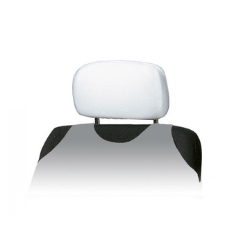 Set huse tetiera culoare alba model universal , 2 buc Set huse tetiera culoare alba model universal , 2 buc
