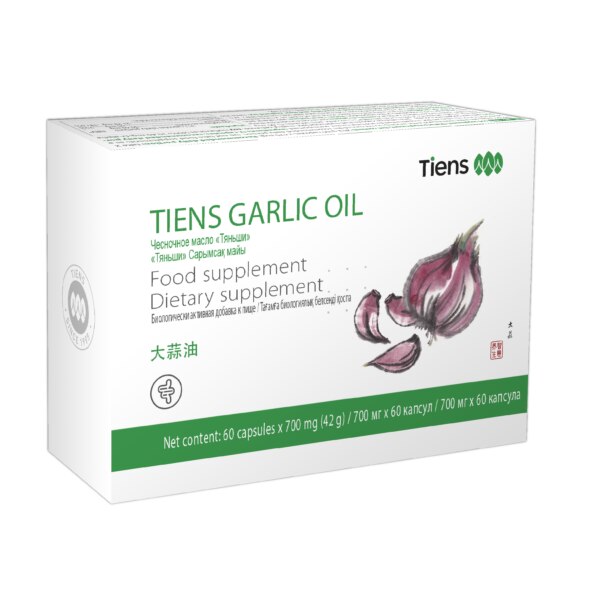 Ulei de usturoi, Tiens, 60 capsule