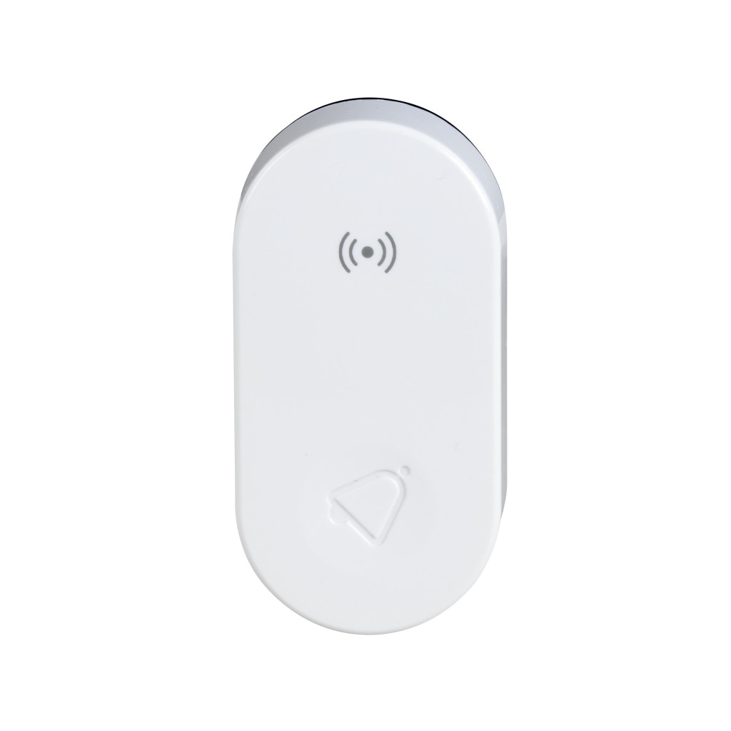 Buton sonerie wireless ZAMEL PDH-240, Alb