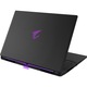 Лаптоп GIGABYTE AORUS Master 16 6ZJ с AMD Ryzen 9 9955HX3D (2.5/5.4GHz, 128M), 64 GB, 1TB M.2 NVMe SSD, NVIDIA RTX 5090 24GB GDDR7 DLSS 4, Windows 11 Pro, Черен