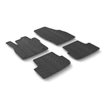 Set covorase auto Gledring din cauciuc pentru Seat Ibiza 06.2017-> 4 buc. Set covorase auto Gledring din cauciuc pentru Seat Ibiza 06.2017-> 4 buc.