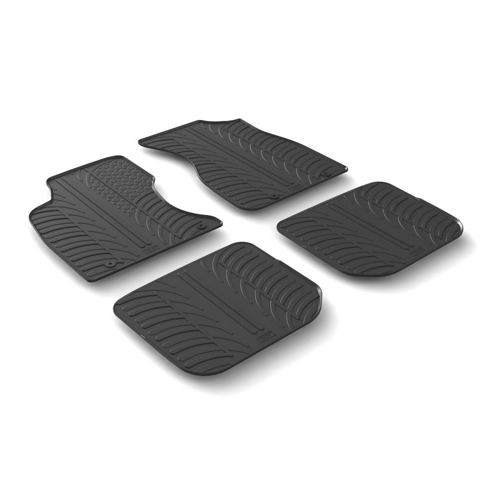 Set covorase auto Gledring din cauciuc pentru Audi A4 1996-2000 Gledring , 4 buc.
