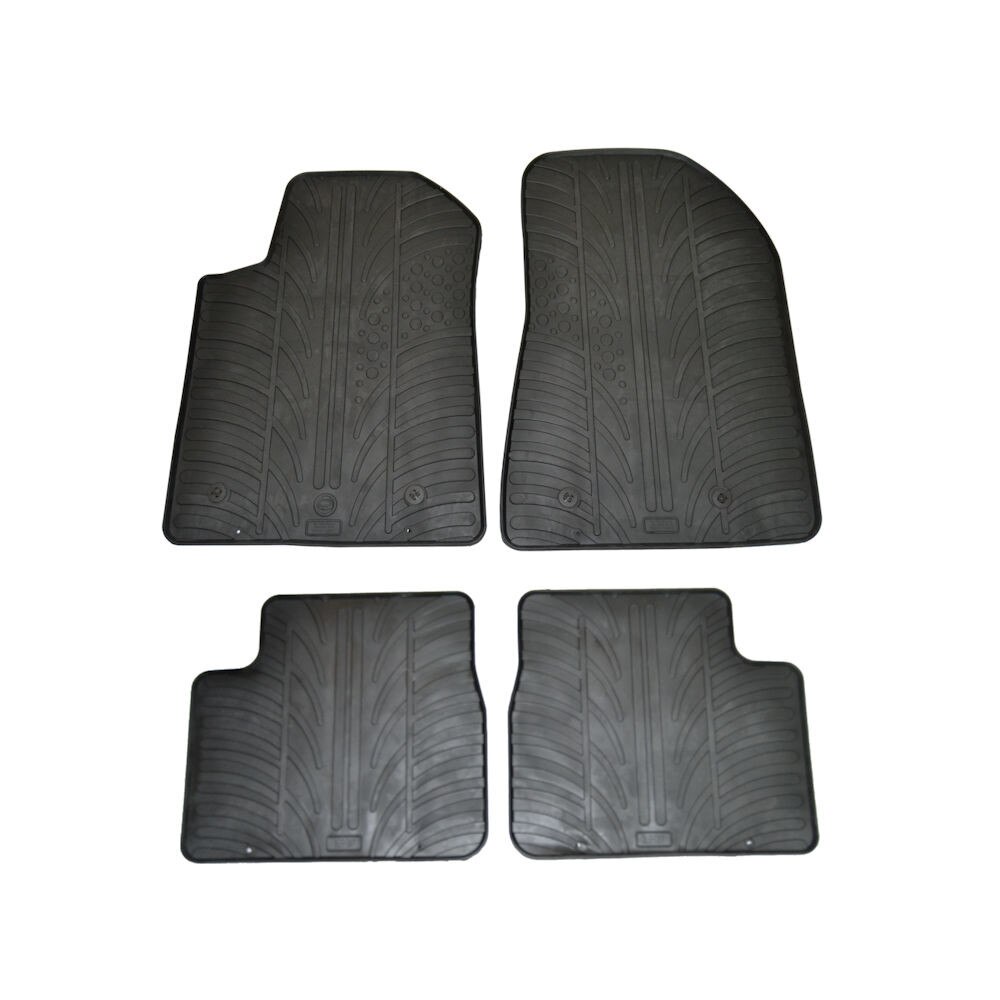 Set covorase auto Gledring din cauciuc pentru Alfa Romeo Giulietta Fl 2014- culoare Negru, 4 buc.