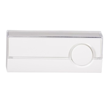 Buton sonerie ZAMEL PDJ-213, cu iluminare, Alb Buton sonerie ZAMEL PDJ-213, cu iluminare, Alb
