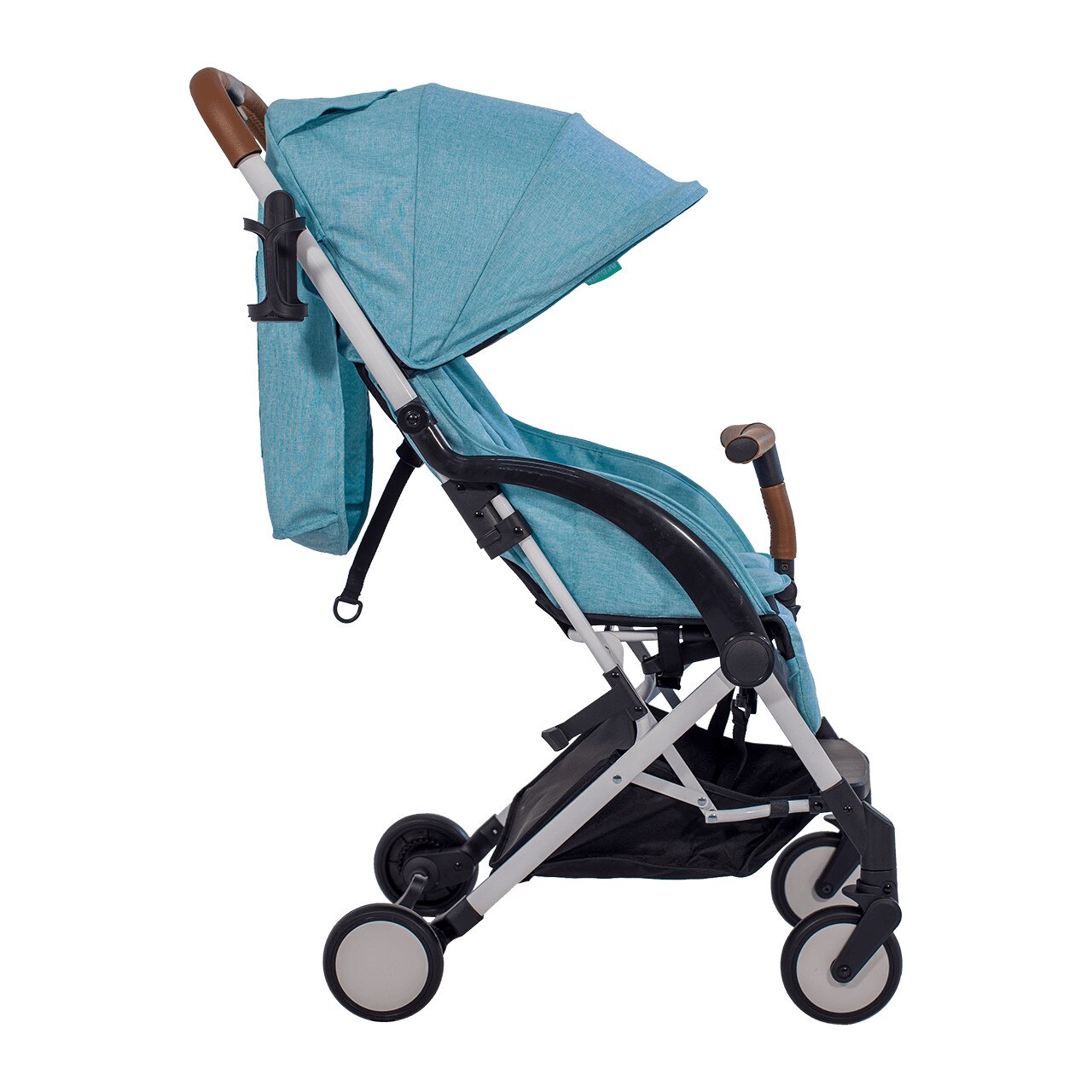 Carucior compact BEBUMI Sport 0-4 ani + Foot Cover + Rain Cover Albastru/Blue