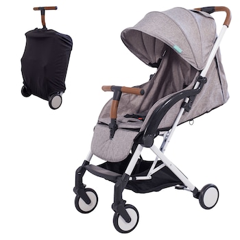 Carucior compact BEBUMI Sport 0-4 ani Gri/Gray Carucior compact BEBUMI Sport 0-4 ani Gri/Gray