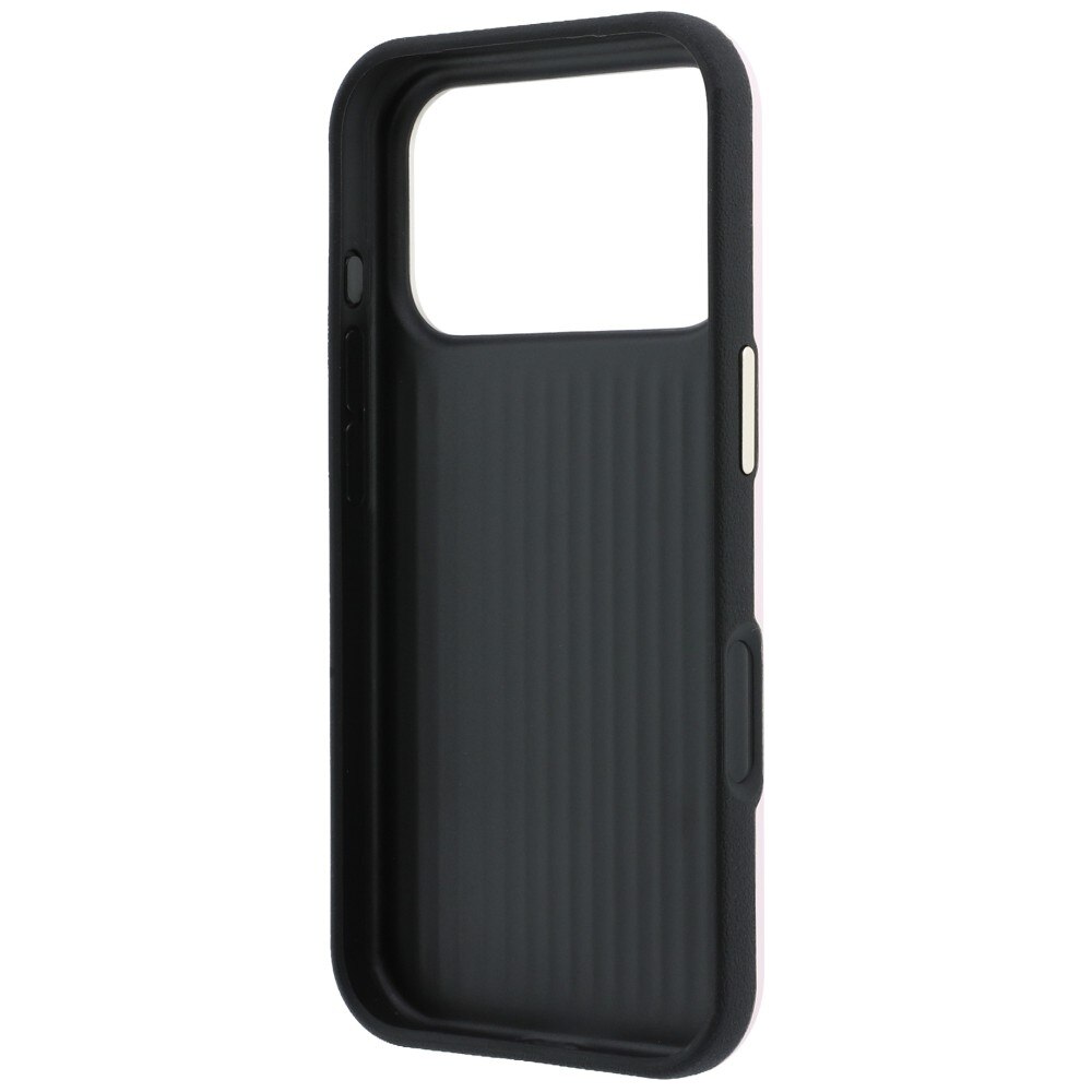 Carcasa Guess Smooth & Big Strass GUE005558, rezistenta la socuri, roz, compatibil iPhone 18 Pro/17 Pro
