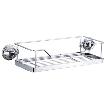 Etajera cu ventuze universala , Earl 304, inox, sustinere 6 kg ,Feca Etajera cu ventuze universala , Earl 304, inox, sustinere 6 kg ,Feca