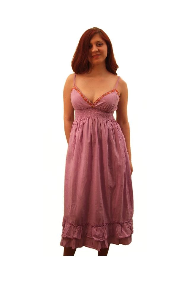 Rochie Evelina lila L EU