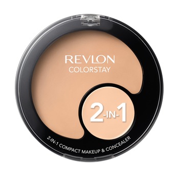 Fond de ten compact & corector Revlon ColorStay 2-in-1 110 Ivory, 11 g Fond de ten compact & corector Revlon ColorStay 2-in-1 110 Ivory, 11 g