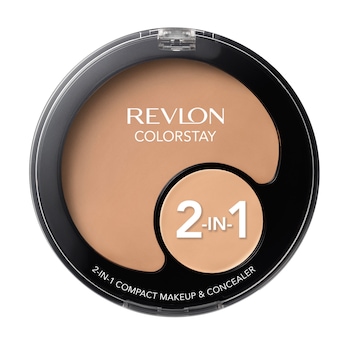 Fond de ten compact & corector Revlon ColorStay 2-in-1 220 Natural Beige, 11 g Fond de ten compact & corector Revlon ColorStay 2-in-1 220 Natural Beige, 11 g