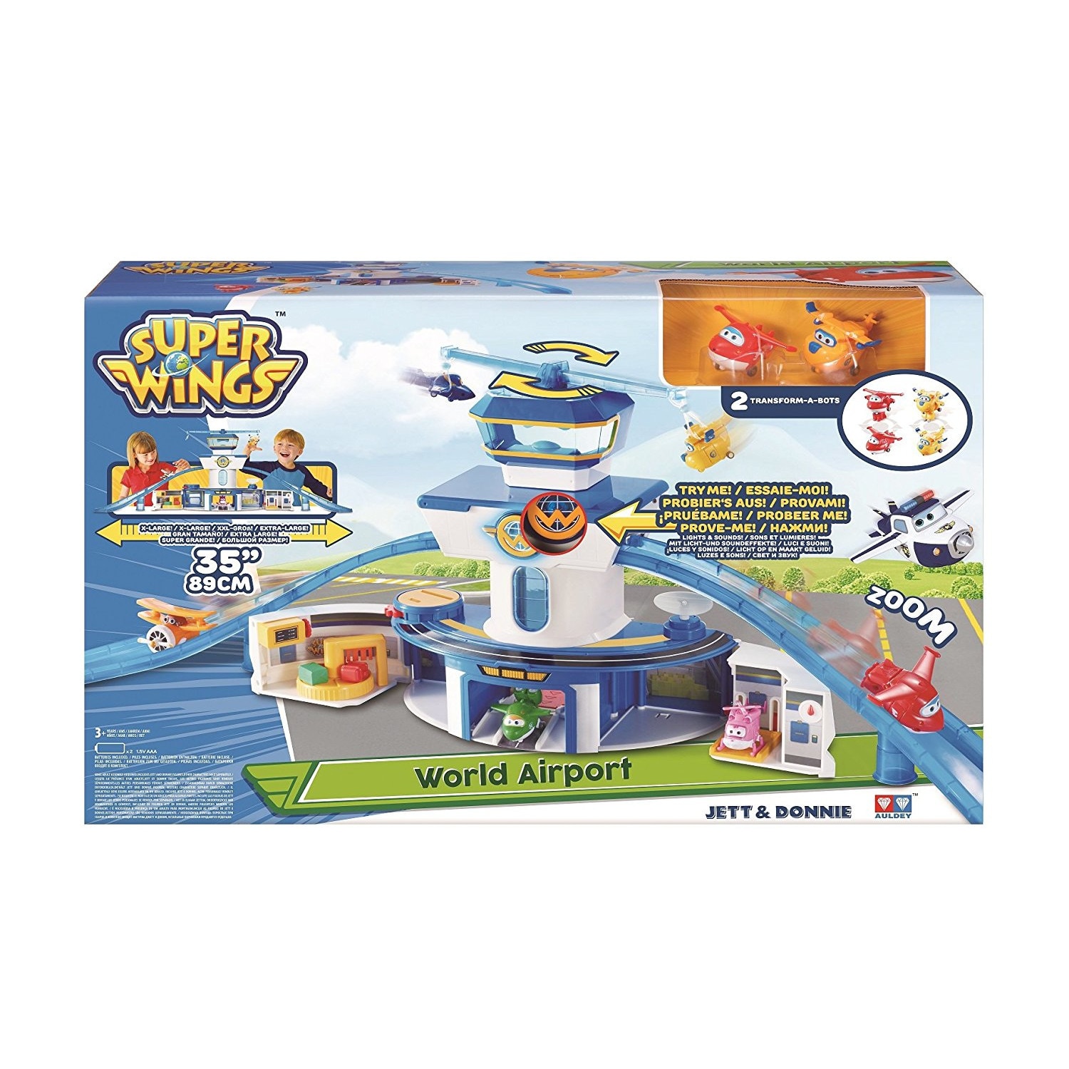 Set turn control aeroport Super Wings