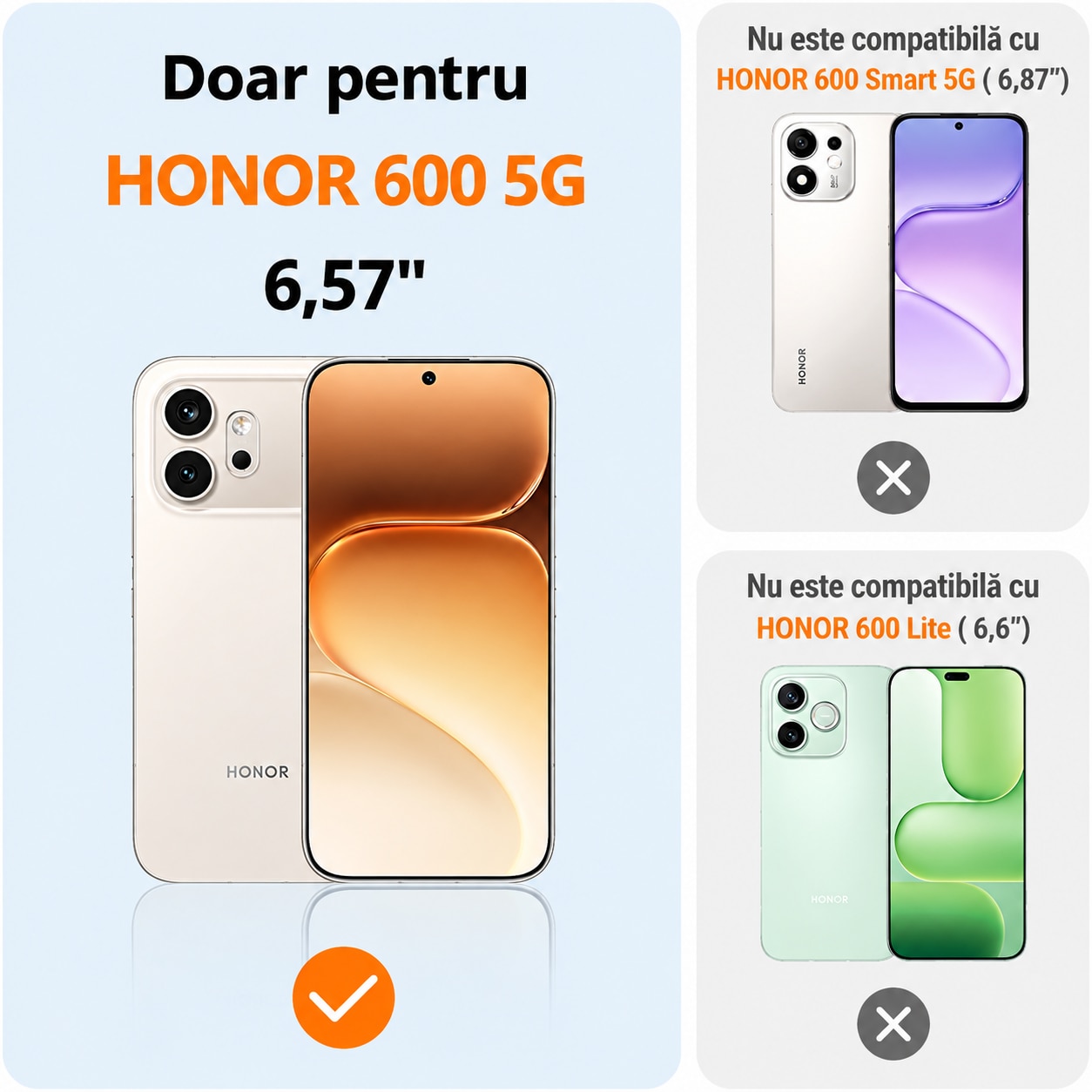 Husa Compatibila cu Honor 600, TPU Albastru Inchis, Slim Soft Touch, Anti-Soc, ALC Mobile