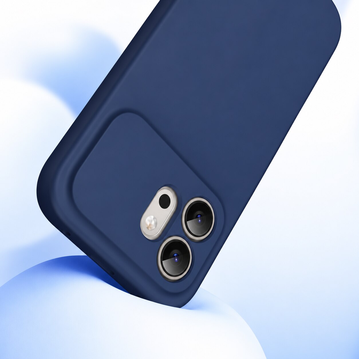 Husa Compatibila cu Honor 600, TPU Albastru Inchis, Slim Soft Touch, Anti-Soc, ALC Mobile