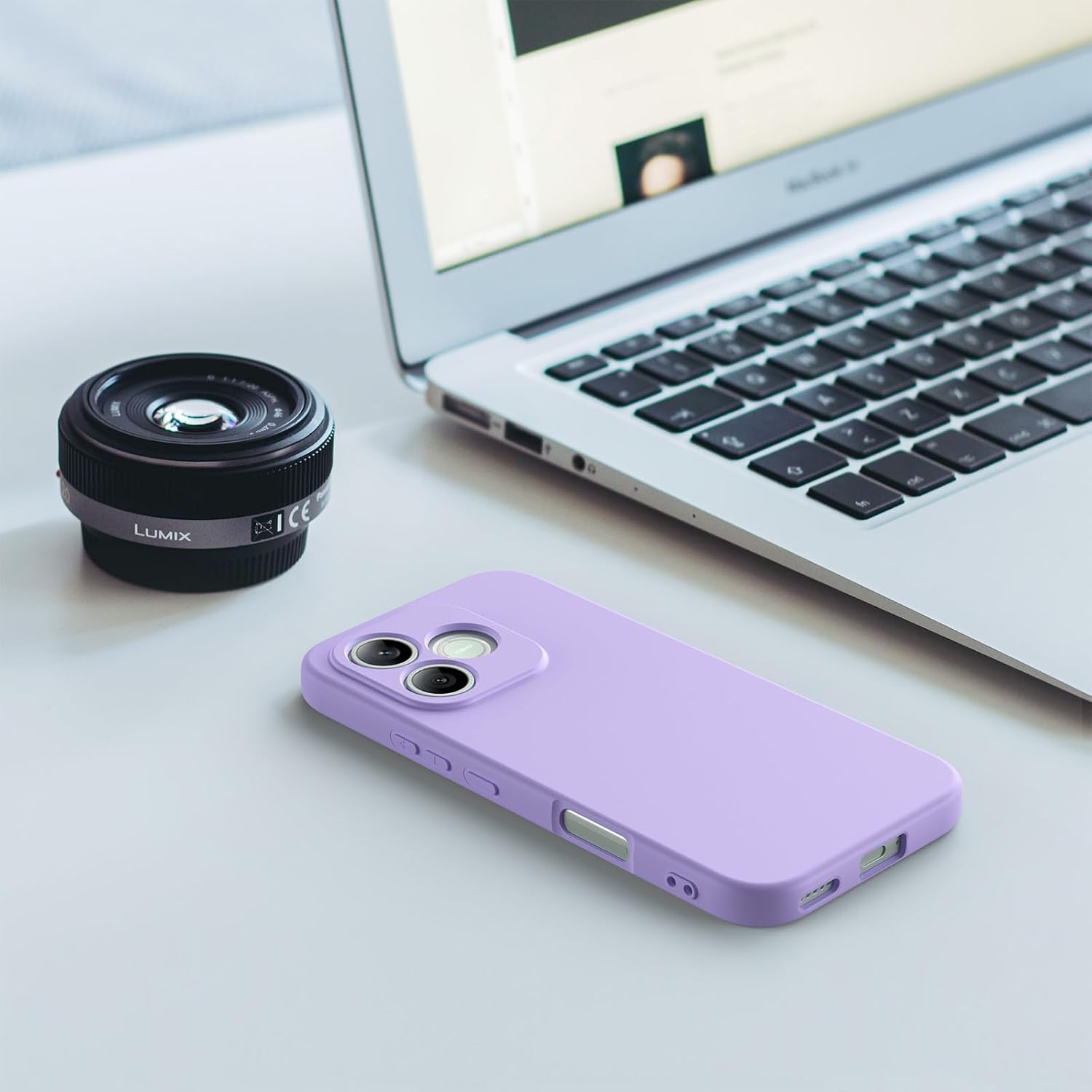 Husa Compatibila cu Honor 600 Lite, TPU Lila, Slim Soft Touch, Anti-Soc, ALC Mobile