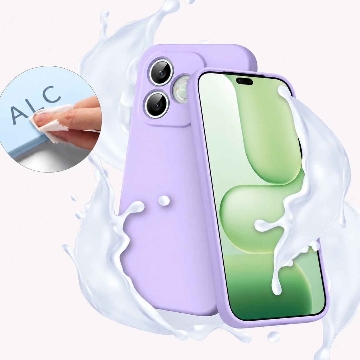 Husa Compatibila cu Honor 600 Lite, TPU Lila, Slim Soft Touch, Anti-Soc, ALC Mobile