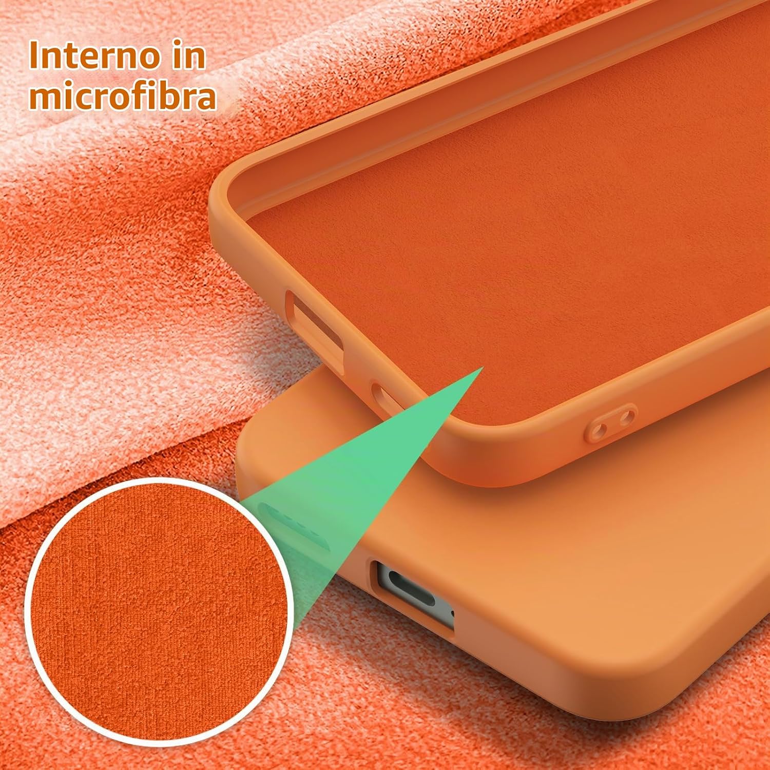 Husa Compatibila cu HONOR Magic 8 Lite, TPU Portocaliu, Slim Soft Touch, Anti-Soc, ALC Mobile