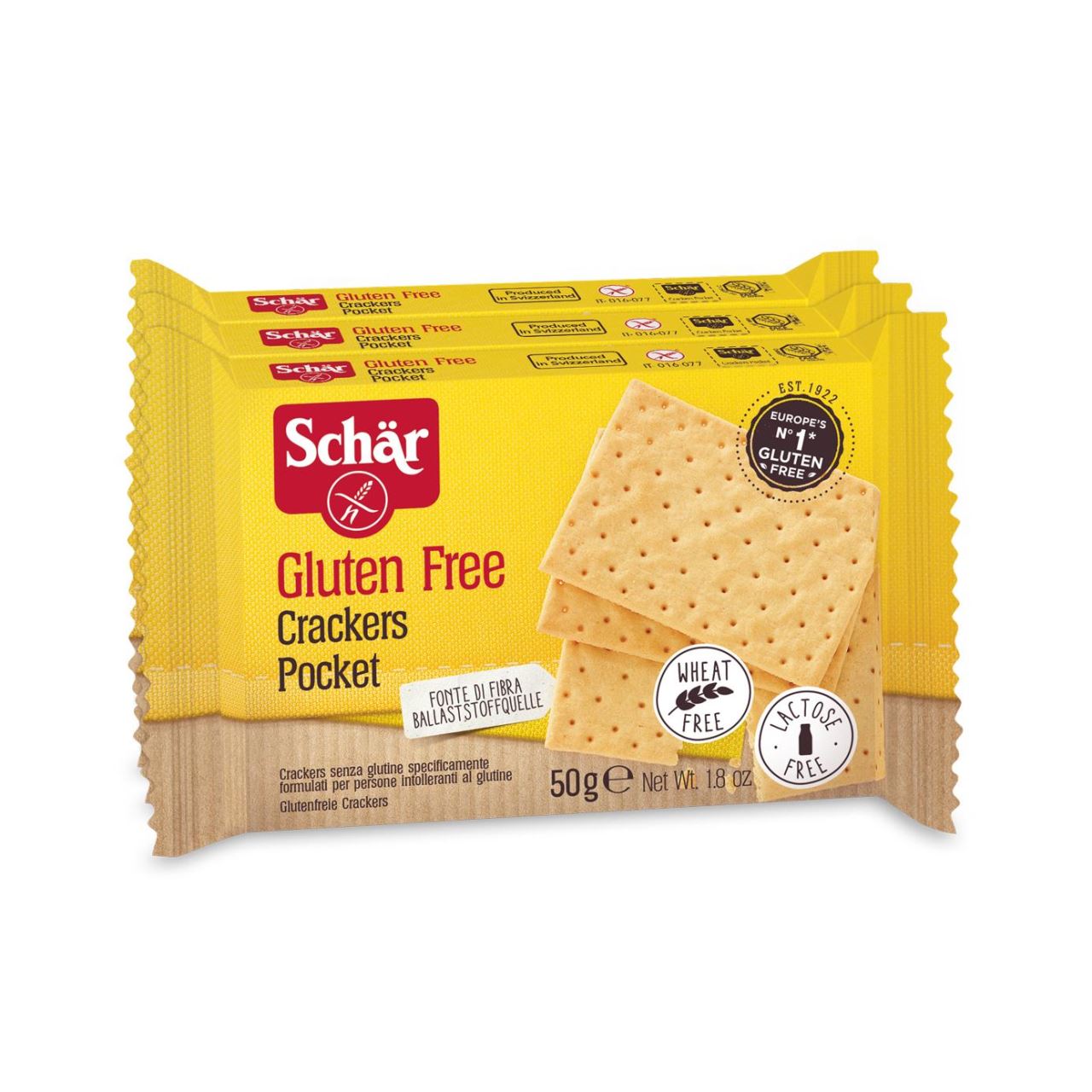 Crackers fara gluten Pocket 150 g Schar