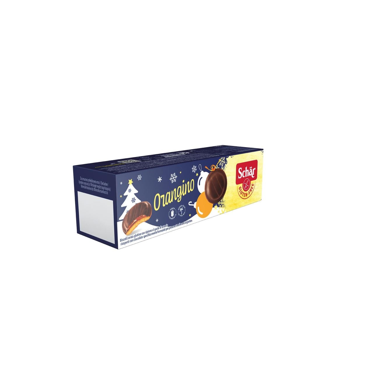 Biscuiti fara gluten cu jeleu de portocale Orangino 150 g Schar
