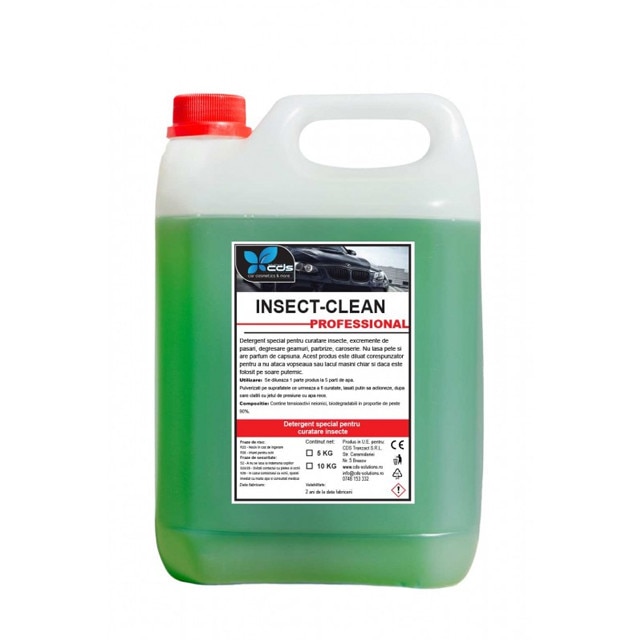 Detergent special pentru curatare insecte, Insect Clean 5 Kg, CDS Tranzact