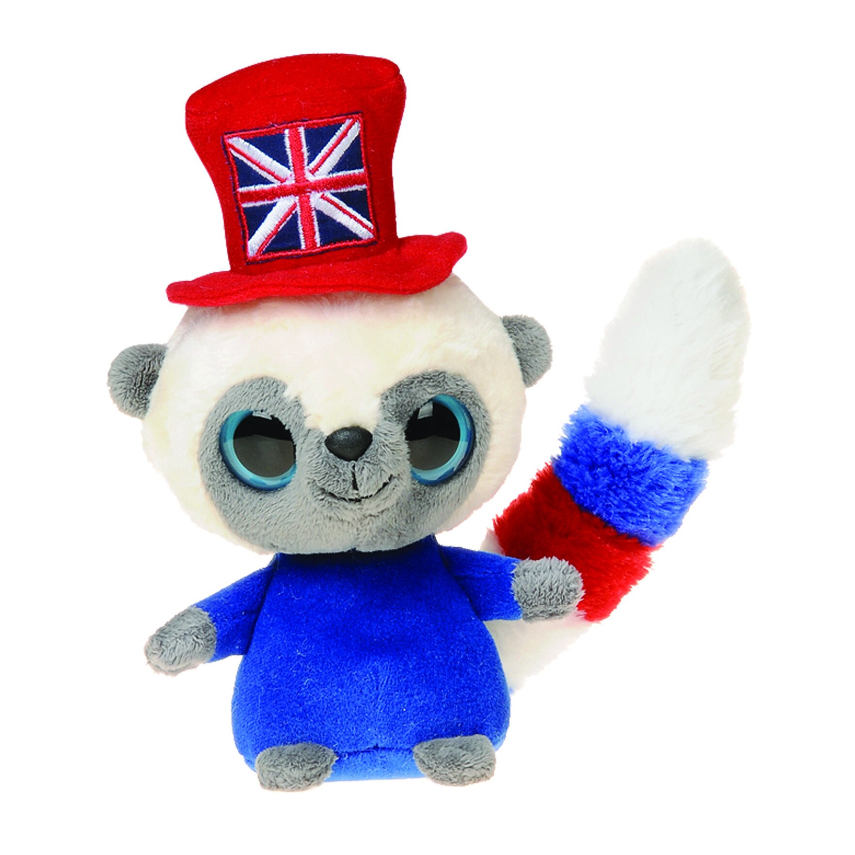 Jucarie de plus Yoohoo Union Jack Hat 13 cm