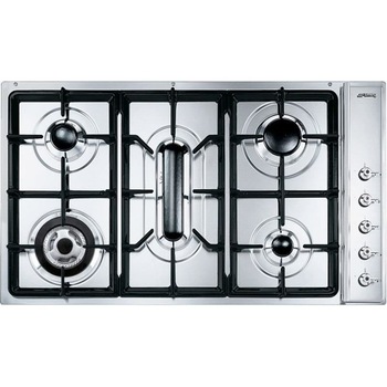 Plita incorporabila Smeg Classica SE93SGH3, 90 cm, plita gaz, 5 arzatoare,sistem siguranta Stop-Gaz, inox Plita incorporabila Smeg Classica SE93SGH3, 90 cm, plita gaz, 5 arzatoare,sistem siguranta Stop-Gaz, inox