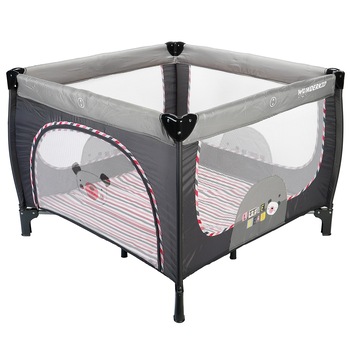 Tarc de joaca Wunderkid Play, Gri/Roz Tarc de joaca Wunderkid Play, Gri/Roz