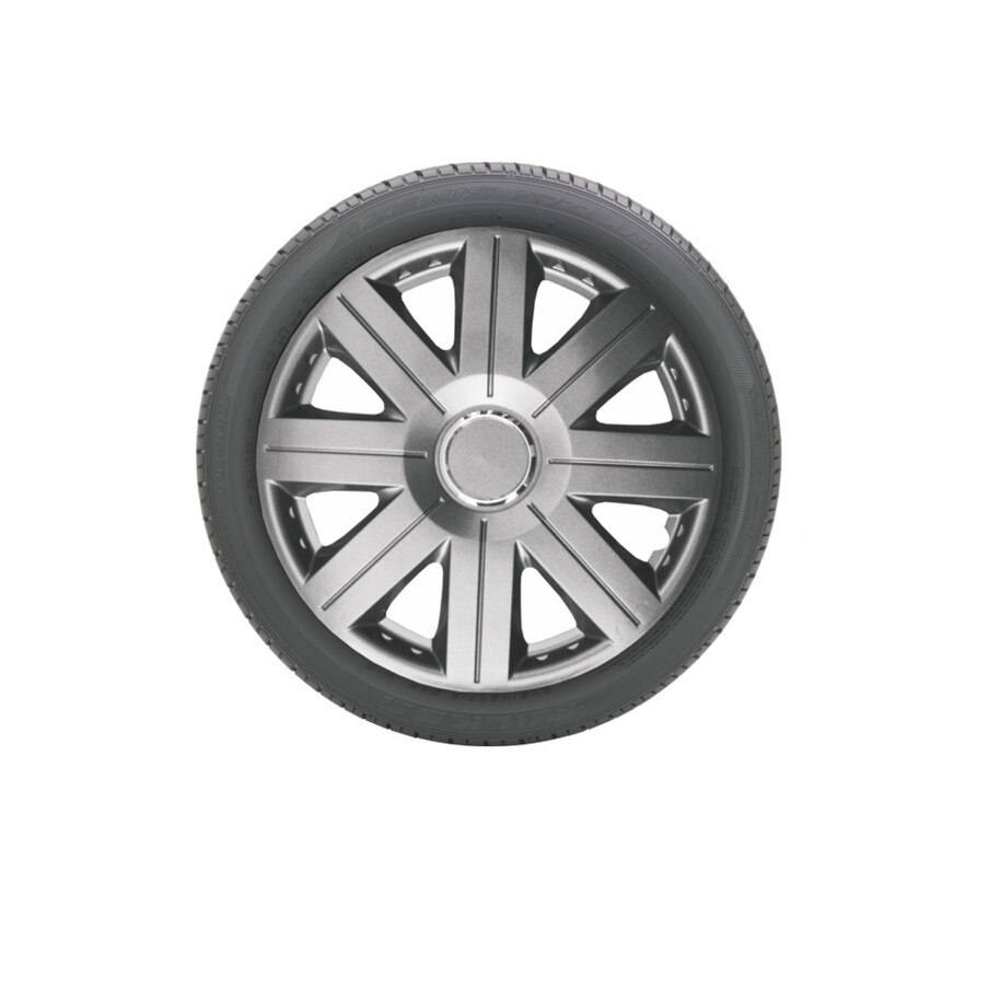 Set 4 Capace roti IDL -16 inch - Capace roti Grafit Cosmos cu inel cromat , material rezistent la viteze mari