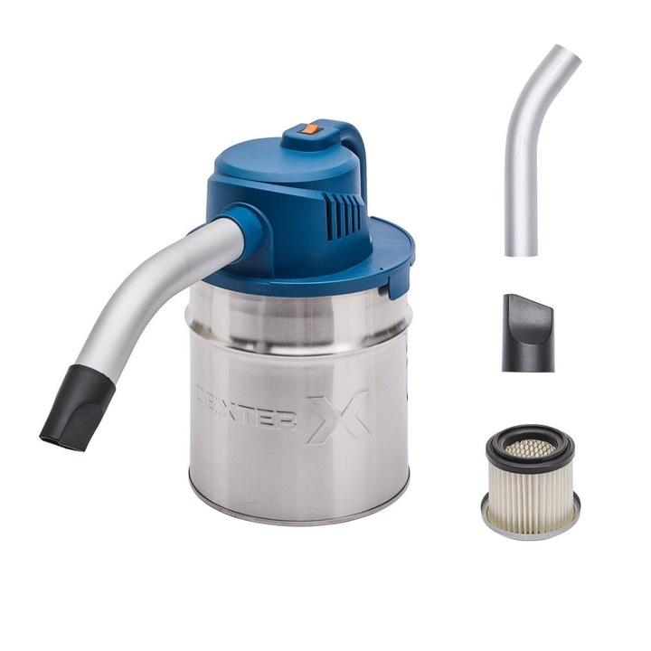 Aspirator pentru cenusa Dexter, 800 W, Rezervor 4 L