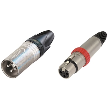 Set Conectori Neutrik XLR Tata NC3MXX + XLR Mama ON-OFF NC3FXS Set Conectori Neutrik XLR Tata NC3MXX + XLR Mama ON-OFF NC3FXS