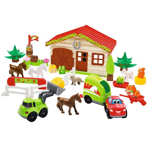 Set Ecoiffier Constructii Centru Ecvestru