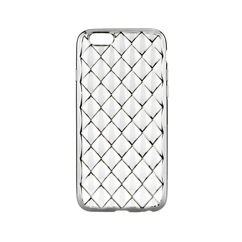 Husa LUXURY pentru iPhone 6/6S, Silicon - Negru