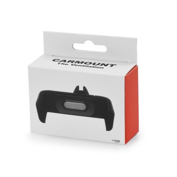 Suport auto telefon cu montare pe grila de ventilatie, universal, culoare neagra Suport auto telefon cu montare pe grila de ventilatie, universal, culoare neagra