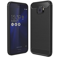 Husa de protectie Carbon pentru Asus ZenFone V (V520KL) / Zenfone 5, Negru