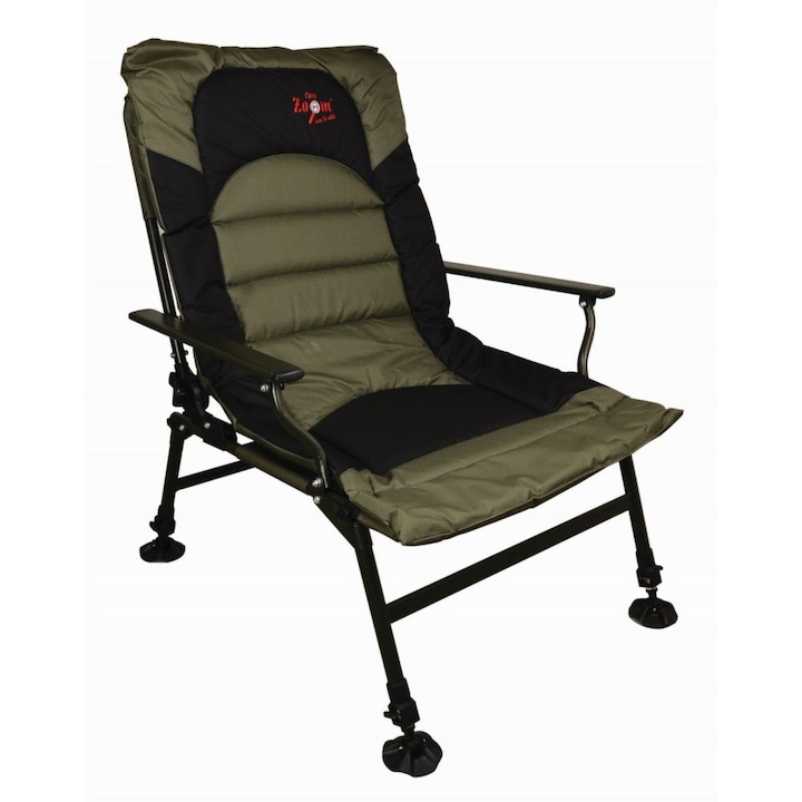 Carp Zoom Összkomfortos, karfás, bojlis horgász szék, 60x64x32/107 cm, max teherbírás: 120 kg