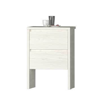 Comoda mica 2 sertare - mobix modul f - pal melaminat 16 -28 mm.- cant abs : 0.6 mm Comoda mica 2 sertare - mobix modul f - pal melaminat 16 -28 mm.- cant abs : 0.6 mm