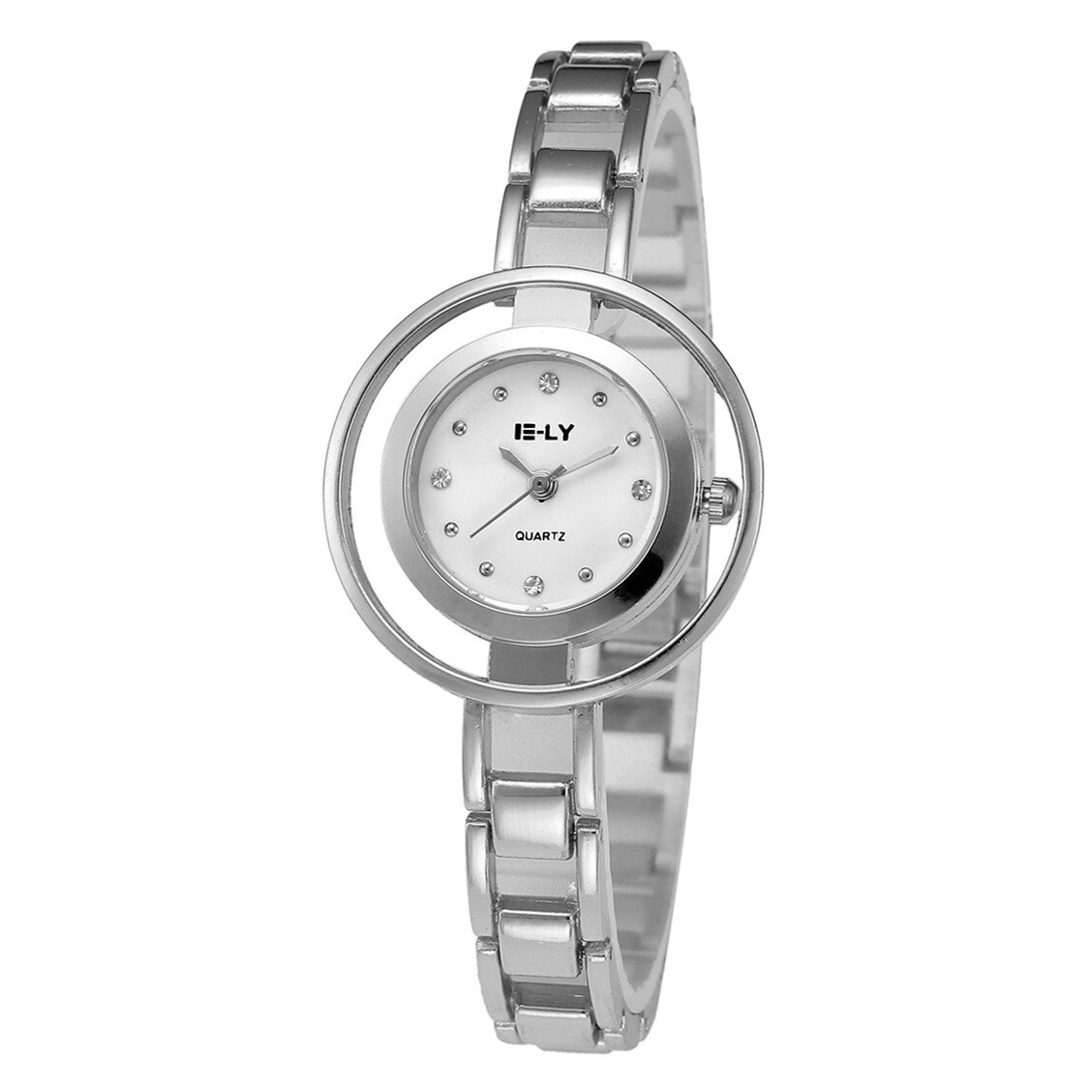 Ceas de dama E-LY, stil Fashion, bratara metalica, CS242