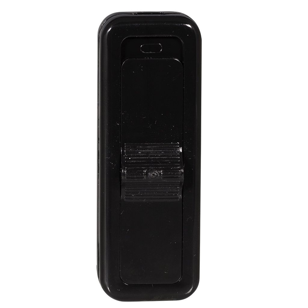 Intrerupator automat bipolar Zamel WSR-940 CZN, 2.5 A, 250 V, Negru