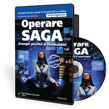 Operare SAGA. Exemple practice si recomandari Operare SAGA. Exemple practice si recomandari