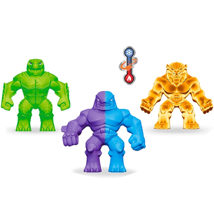 Еластична фигурка изненада Elastikorps Fighter Kamaleon Micro ELAKAM-MIC1, 4, 5 см, 1 бр