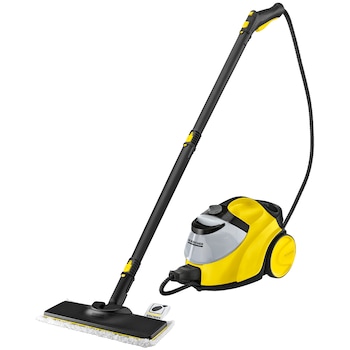 Aparat de curatat cu abur Karcher SC 5 Iron Plug, 2200 W, 4.2 bari, 1.5 L, Funcţie VapoHydro, Kit de curatare a podelei EasyFix, Negru/Galben Aparat de curatat cu abur Karcher SC 5 Iron Plug, 2200 W, 4.2 bari, 1.5 L, Funcţie VapoHydro, Kit de curatare a podelei EasyFix, Negru/Galben