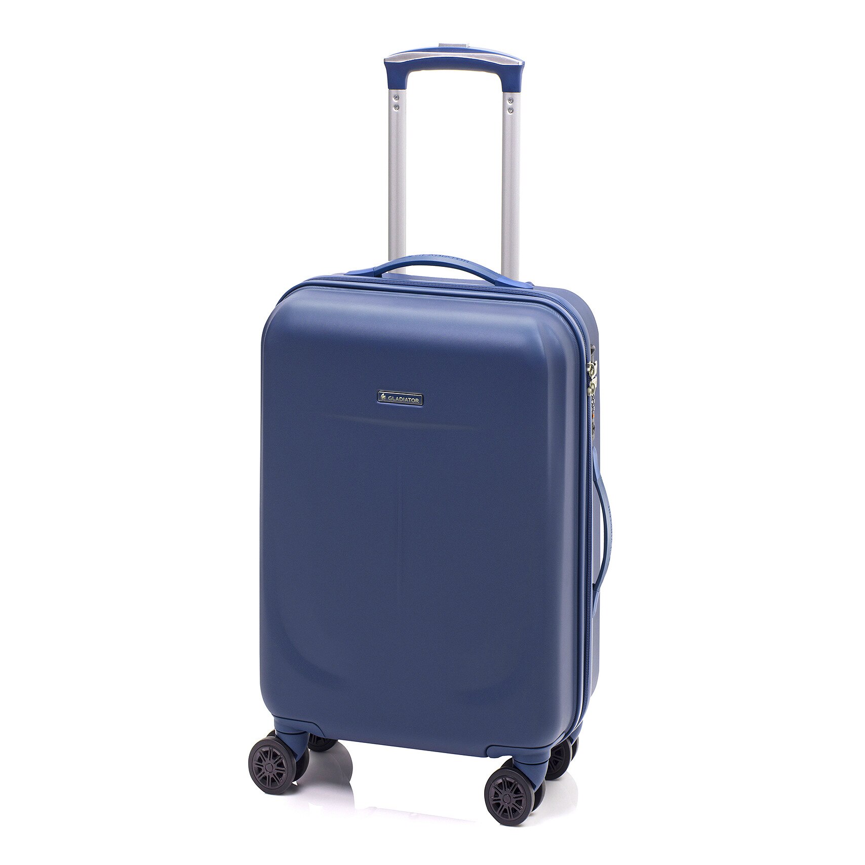 Troler Cabina ABS 4 Roti Duble GLADIATOR OPERA MG 5310-53 cm Bleumarin