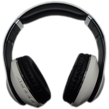 Casti Profesionale Bluetooth 3.0 Functie Telefon / Card MicroSD / CrystalClearSound / Pliabile Alb Casti Profesionale Bluetooth 3.0 Functie Telefon / Card MicroSD / CrystalClearSound / Pliabile Alb