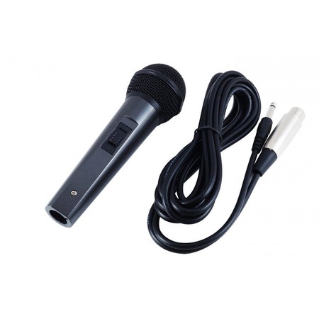 Microfon Unidirectional Dinamic,Cu Fir,Negru