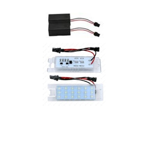 Set lampi LED numar compatibile Audi, Skoda, Seat, VW