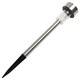 Комплект градински соларни лампи от неръждаема стомана Timeless Tools, 10 броя